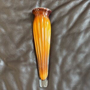 Elegant Murano Hand Blown Glass Wall Vase